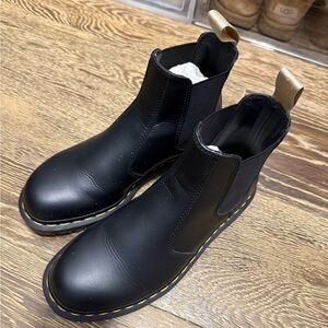 Dr. Martens Black Leather Boots